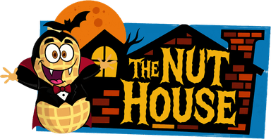 The logo for the Nut House in Gail, Texas