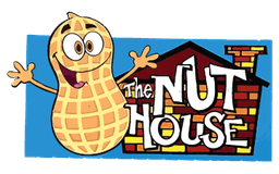 The logo for the Nut House in Gail, Texas