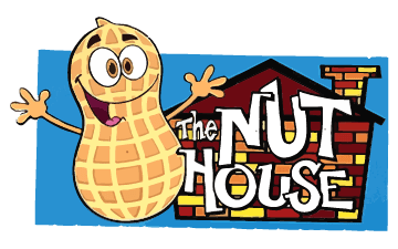 The logo for the Nut House in Gail, Texas
